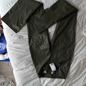 NWT Vegan leather pants